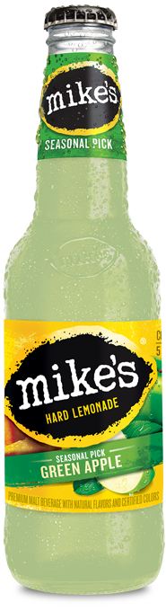 Mike's Hard Green Apple Bottle
