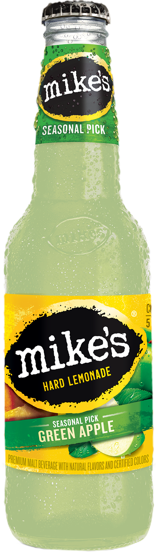 Mike's Hard Green Apple Lemonade Bottle