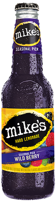 Wild Berry Mike's Hard Lemonade Bottle
